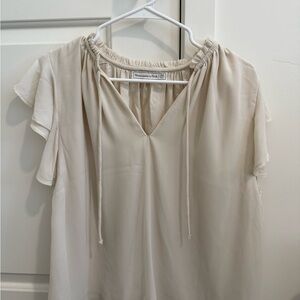 Abercrombie & Fitch Cream Blouse